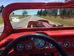 1956 Red Dodge Royal Convertible