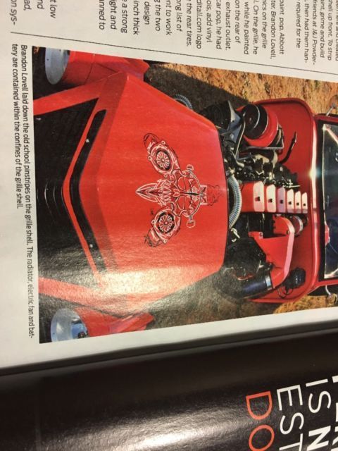 1956 Red Dodge Royal Convertible