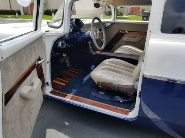 1957 Blue Chevrolet Bel Air/150/210 Wagon