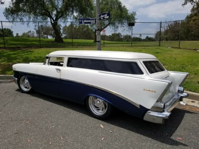 1957 Blue Chevrolet Bel Air/150/210 Wagon
