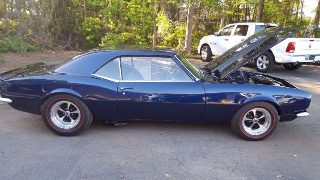 1968 Blue Chevrolet Camaro Coupe