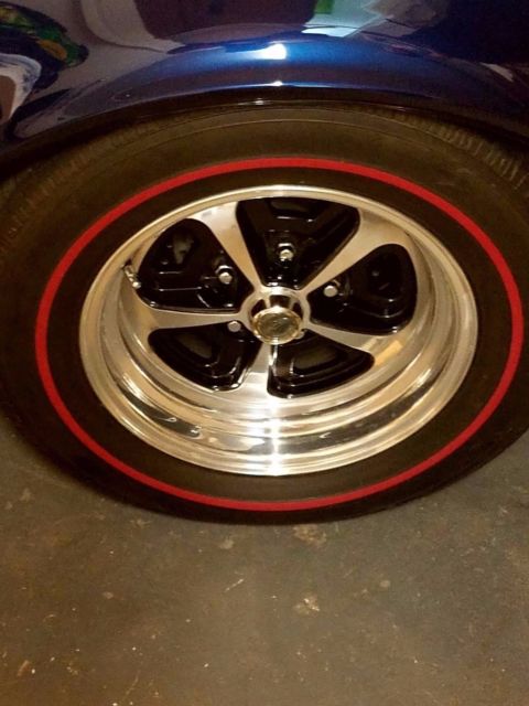 1968 Blue Chevrolet Camaro Coupe