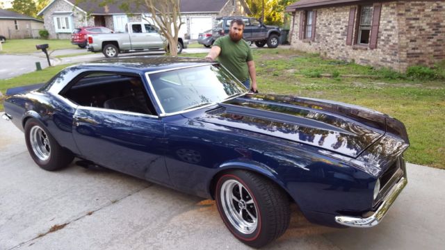 1968 Blue Chevrolet Camaro Coupe