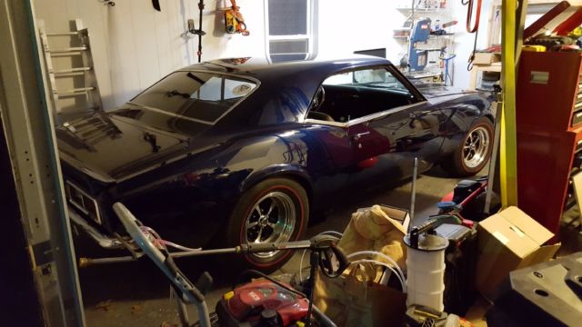 1968 Blue Chevrolet Camaro Coupe