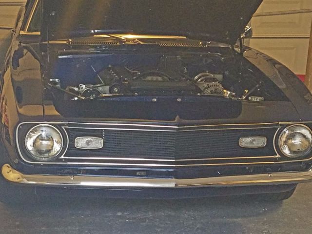 1968 Blue Chevrolet Camaro Coupe