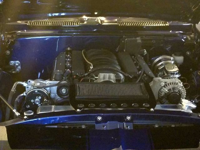 1968 Blue Chevrolet Camaro Coupe