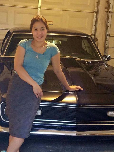 1968 Blue Chevrolet Camaro Coupe