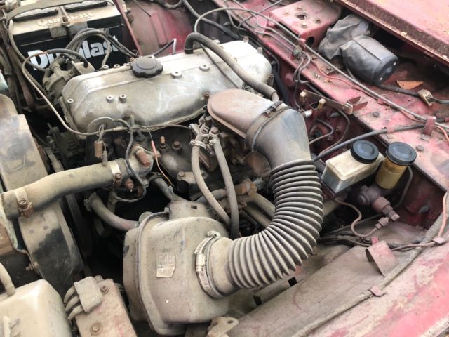 1972 Red Ford Other Pickups Standard Cab Pickup