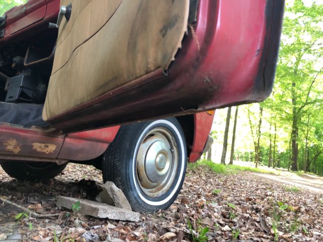 1972 Red Ford Other Pickups Standard Cab Pickup