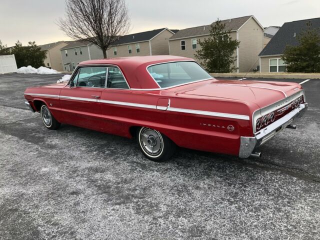 1964 Red Chevrolet Impala Coupe