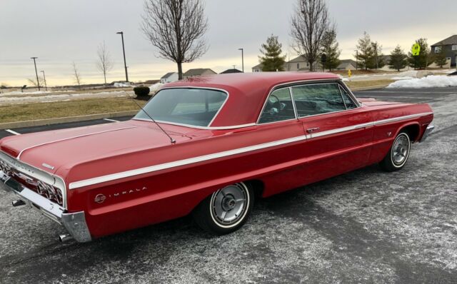 1964 Red Chevrolet Impala Coupe