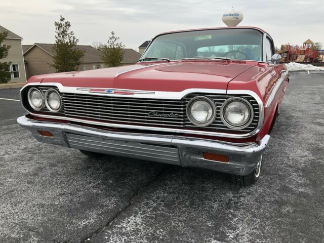 1964 Red Chevrolet Impala Coupe