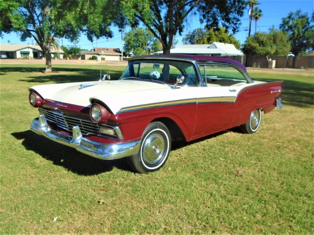 1957 Red Ford Fairlane
