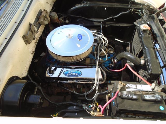 1957 Red Ford Fairlane