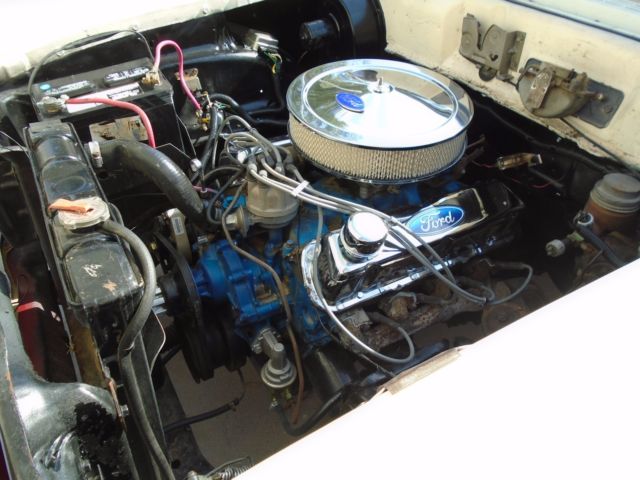 1957 Red Ford Fairlane