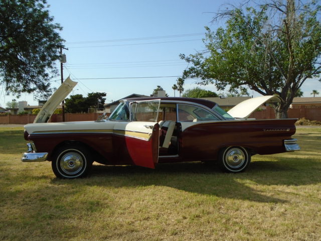 1957 Red Ford Fairlane