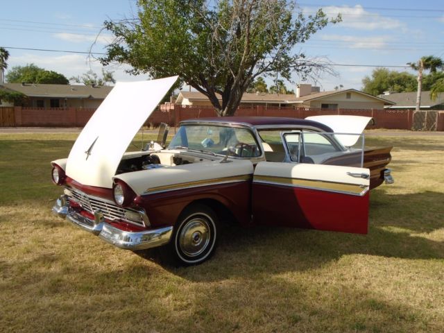 1957 Red Ford Fairlane