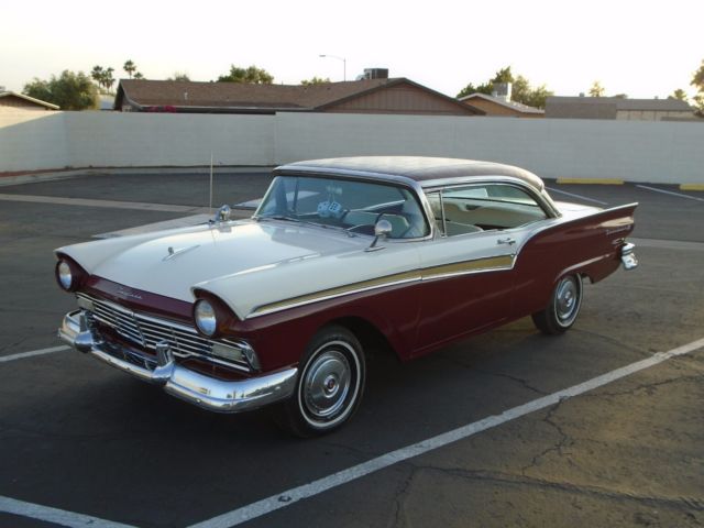 1957 Red Ford Fairlane