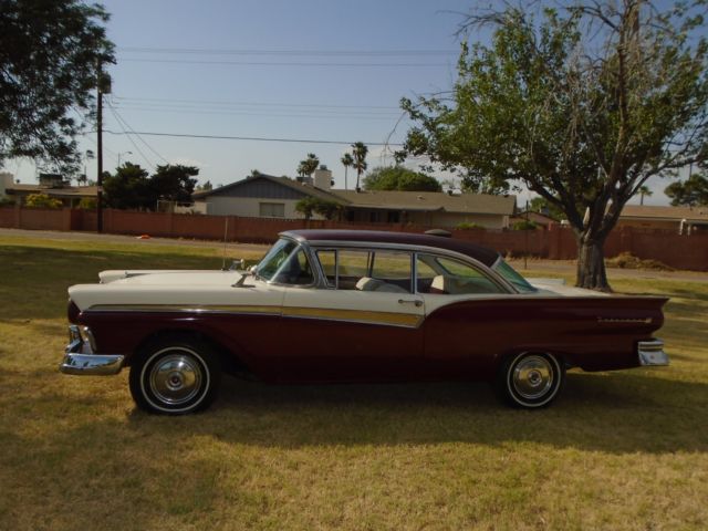 1957 Red Ford Fairlane