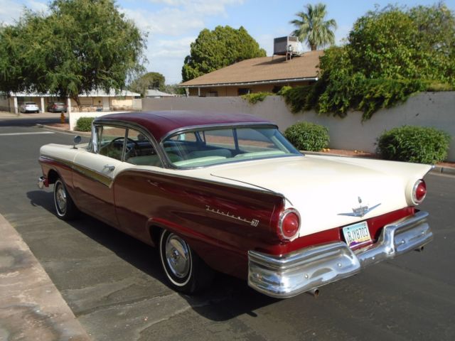 1957 Red Ford Fairlane