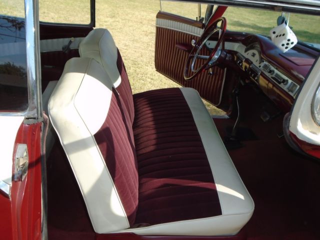 1957 Red Ford Fairlane
