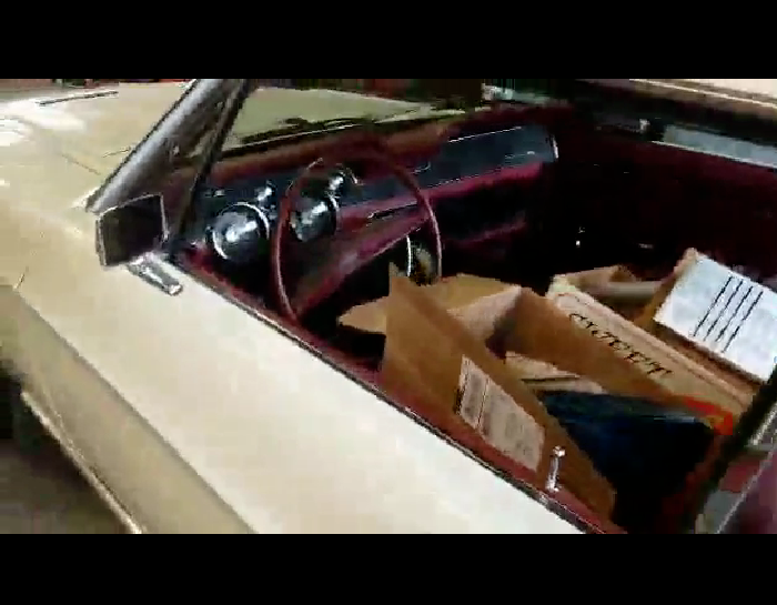 1968 Wimbledon White/ Cream Ford Mustang Coupe