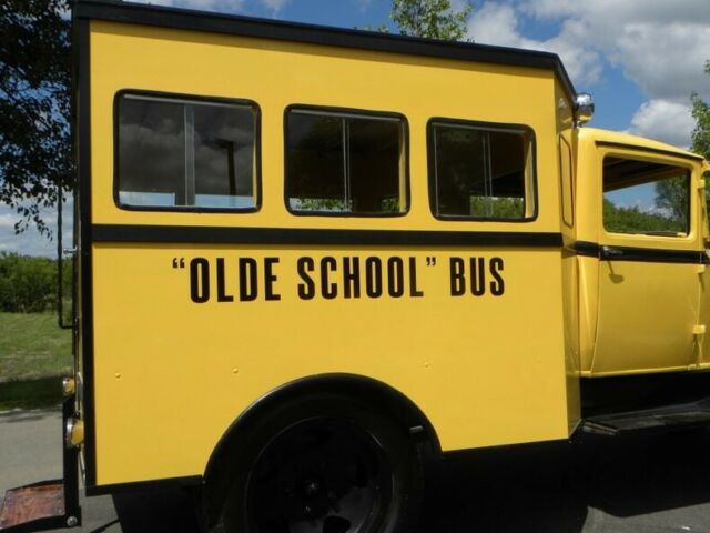 1929 Yellow Ford Model A --