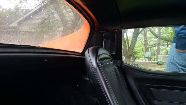 1974 Orange Chevrolet Corvette Coupe