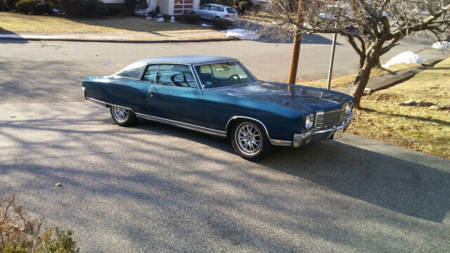 1970 Blue Chevrolet Monte Carlo Coupe