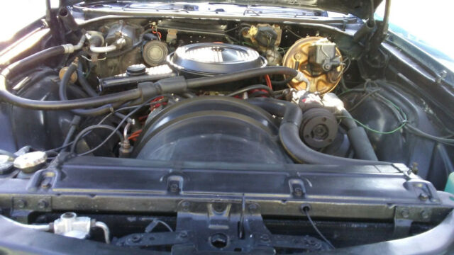 1970 Blue Chevrolet Monte Carlo Coupe