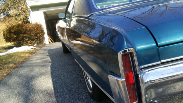 1970 Blue Chevrolet Monte Carlo Coupe