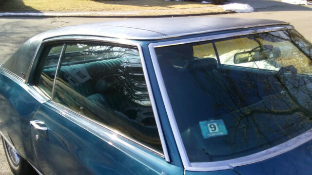 1970 Blue Chevrolet Monte Carlo Coupe