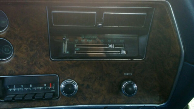 1970 Blue Chevrolet Monte Carlo Coupe