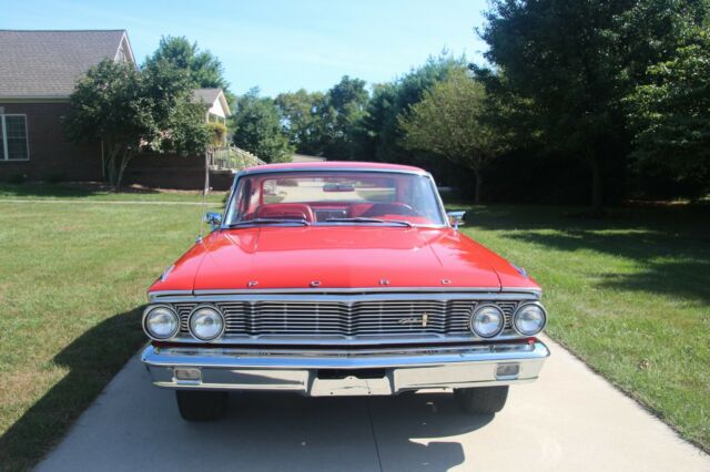 1964 Red Ford Galaxie Fastback