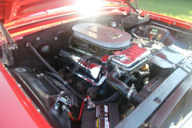 1964 Red Ford Galaxie Fastback