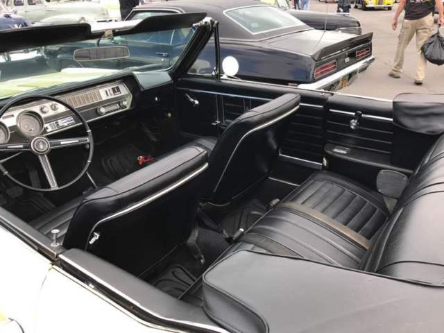 1967 Saffron Yellow Oldsmobile 442 Convertible