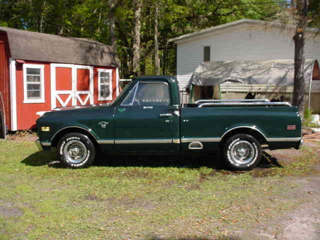1968 Black Chevrolet C-10 Cab &amp- Chassis