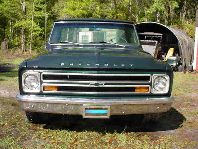 1968 Black Chevrolet C-10 Cab &amp- Chassis