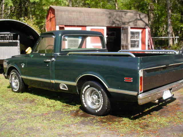 1968 Black Chevrolet C-10 Cab &amp- Chassis
