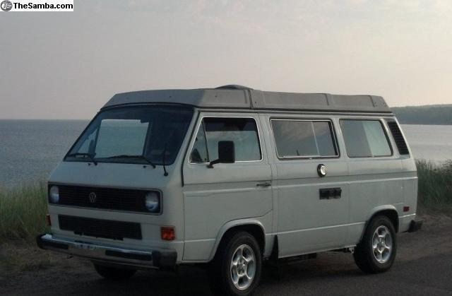 1982 White Volkswagen Bus/Vanagon Van Camper