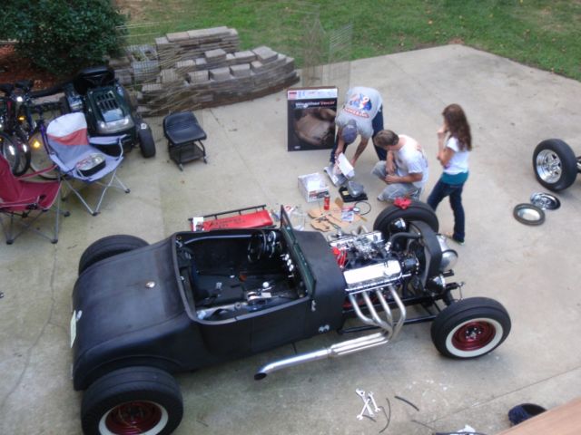 1927 Black Ford Model T Roadster