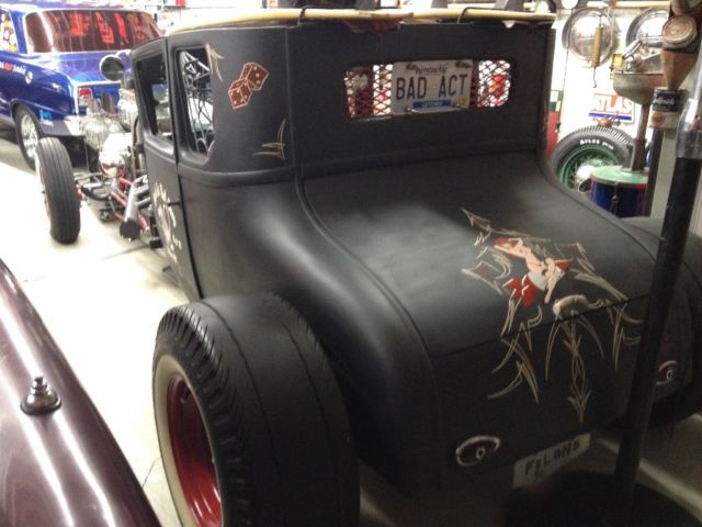 1927 Black Ford Model T Coupe