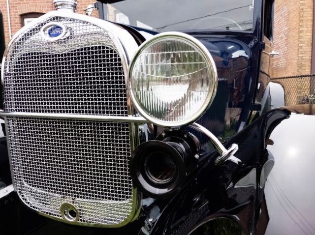 1929 Blue Ford Model A Sedan