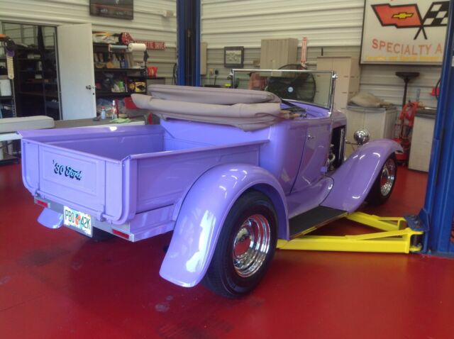 1930 Lavender (purple) Ford Roadster pick up Pick up