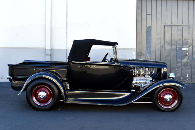 1931 Gray Ford Model A Crew Cab Pickup