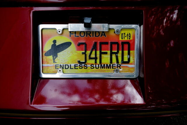 1934 Burgundy Ford 3-Window Coupe Coupe