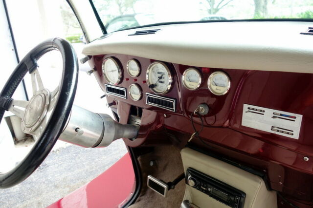 1934 Burgundy Ford 3-Window Coupe Coupe