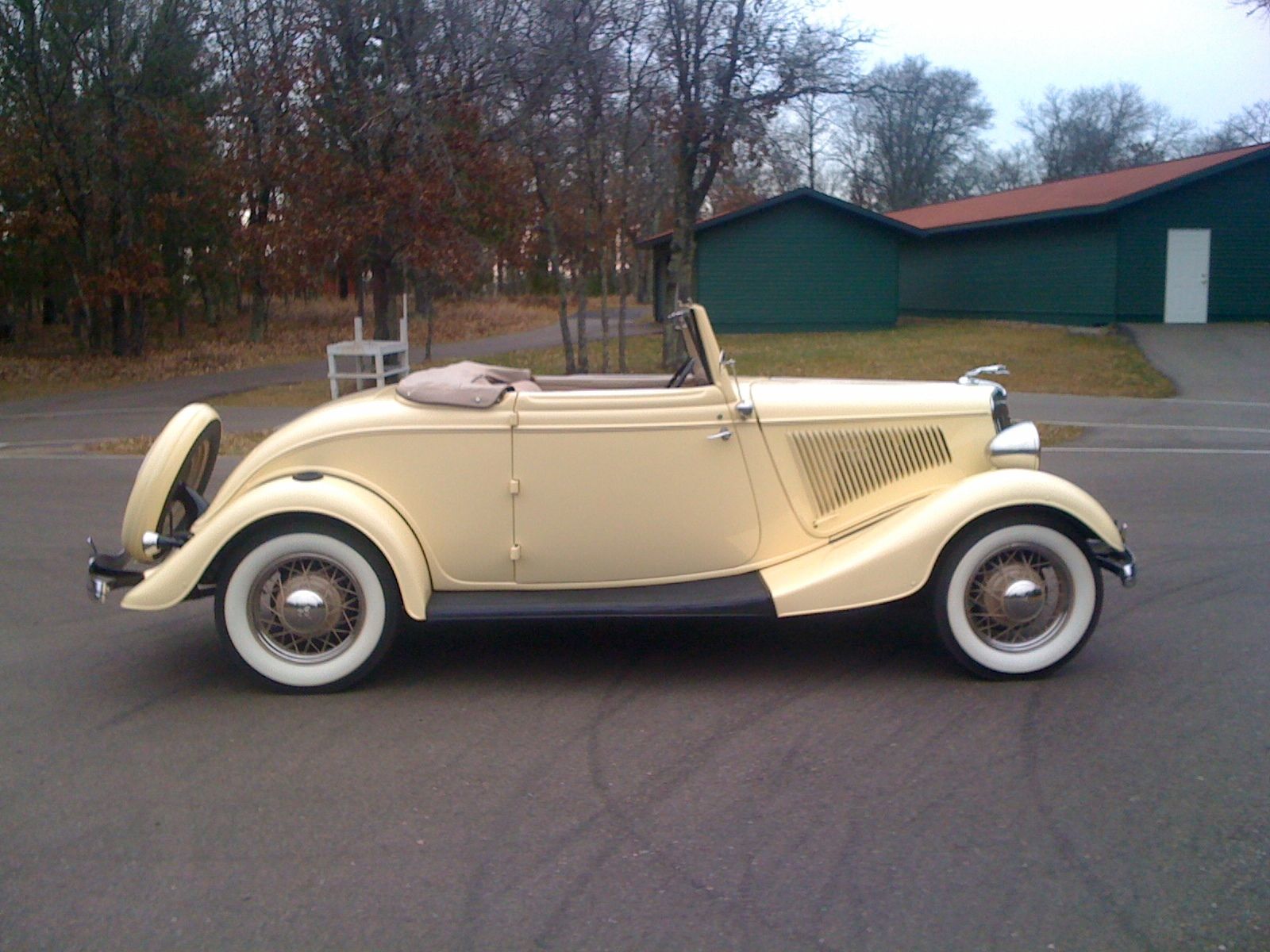 1934 IVORY CREAM Ford Other Convertible