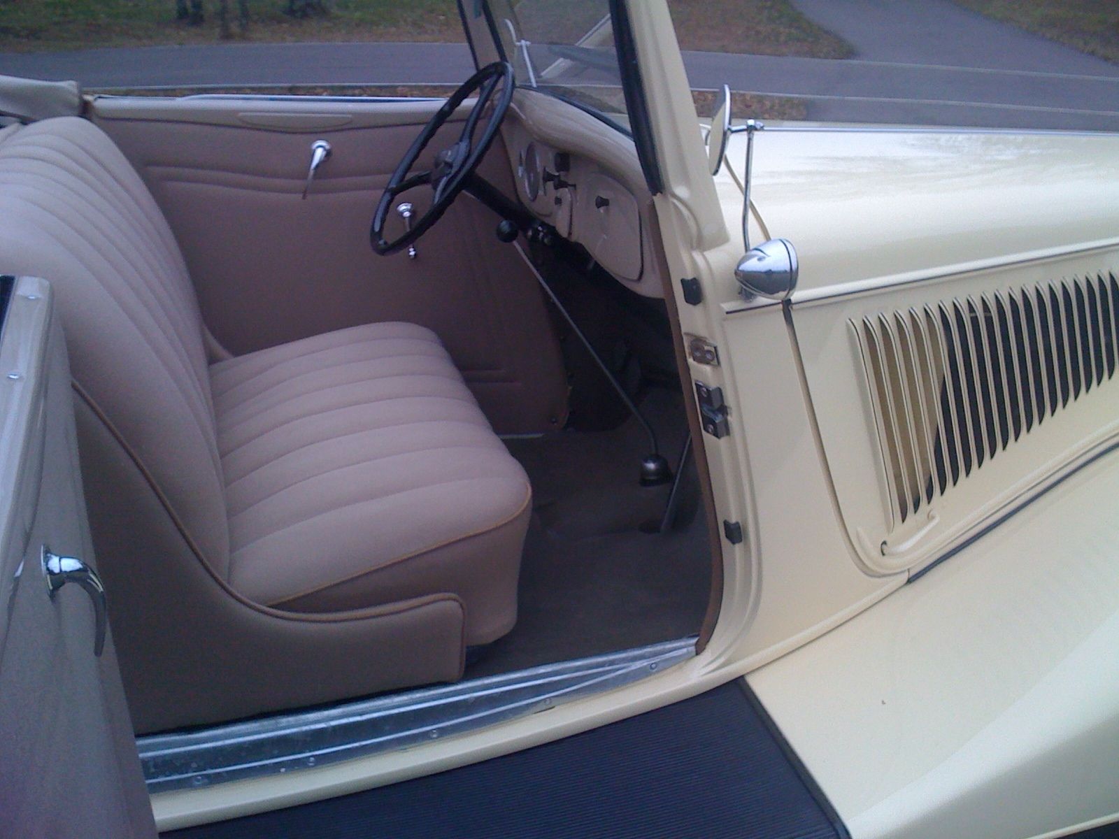 1934 IVORY CREAM Ford Other Convertible