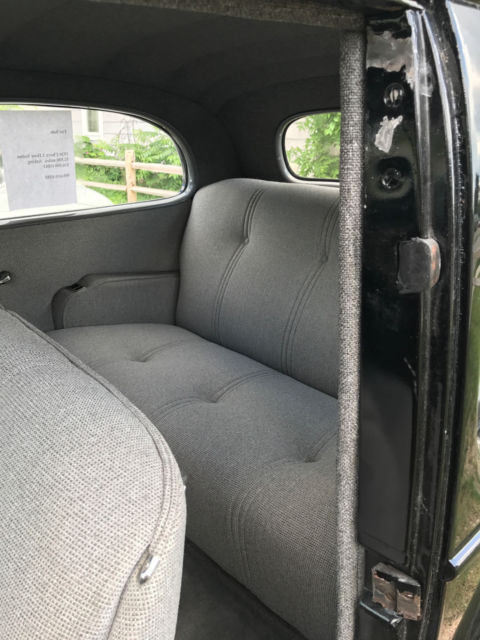 1936 Black Chevrolet Two Door Sedan Sedan